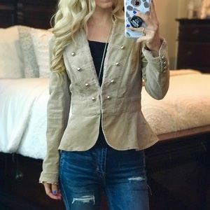 White House Black Market Tan Jacket